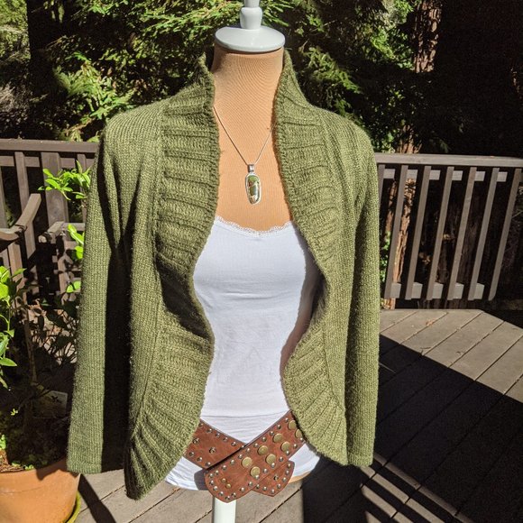 Olive Cardigan Per Una collection Marks & Spencer - Picture 1 of 10